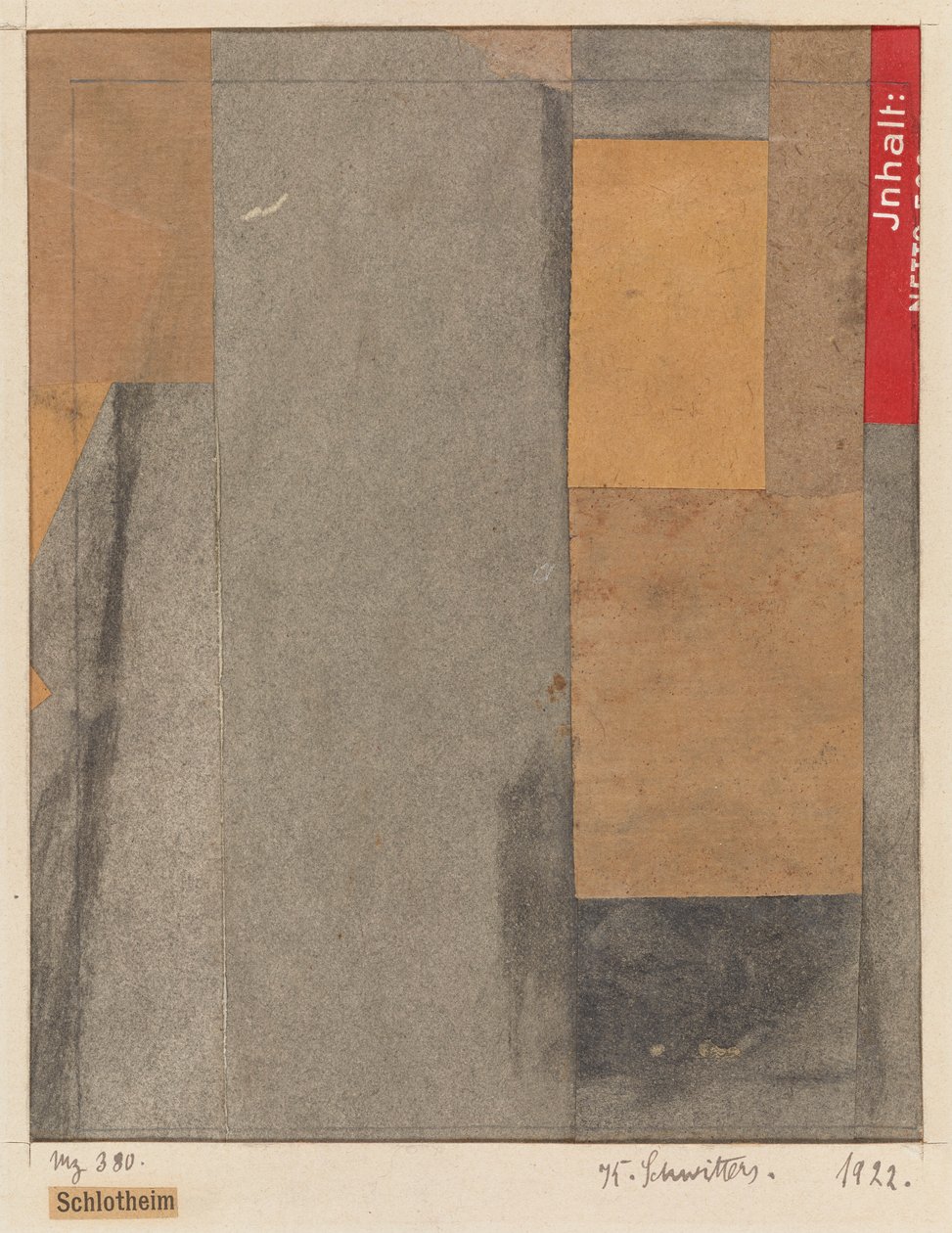 Mz 380. Schlotheim af Kurt Schwitters
