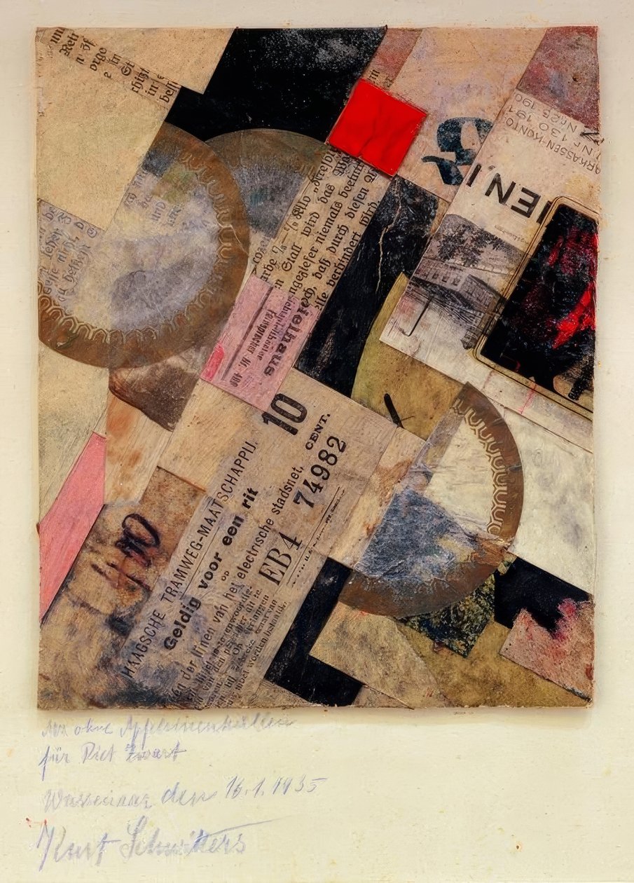 Mz uden appelsinskind af Kurt Schwitters