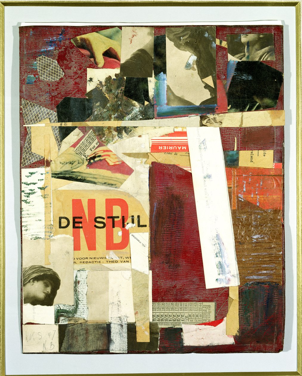 N.B., 1947 af Kurt Schwitters
