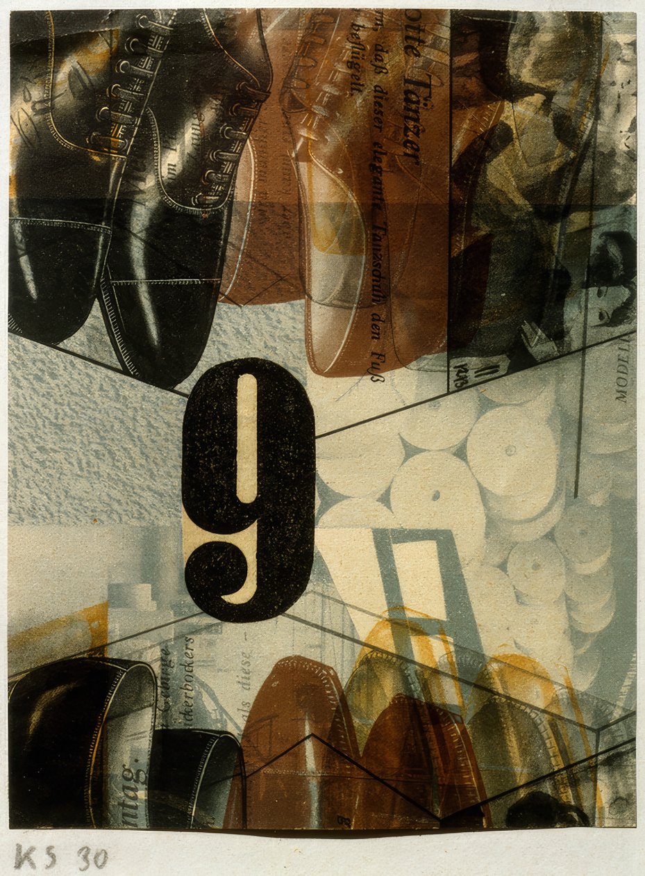 NUMMER 9 af Kurt Schwitters