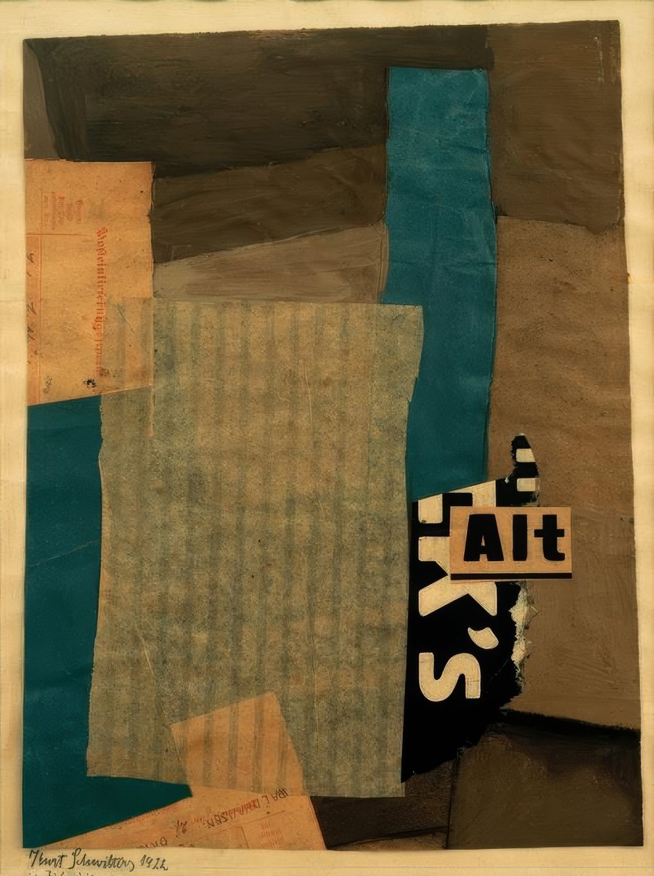 Uden titel (gammel) af Kurt Schwitters