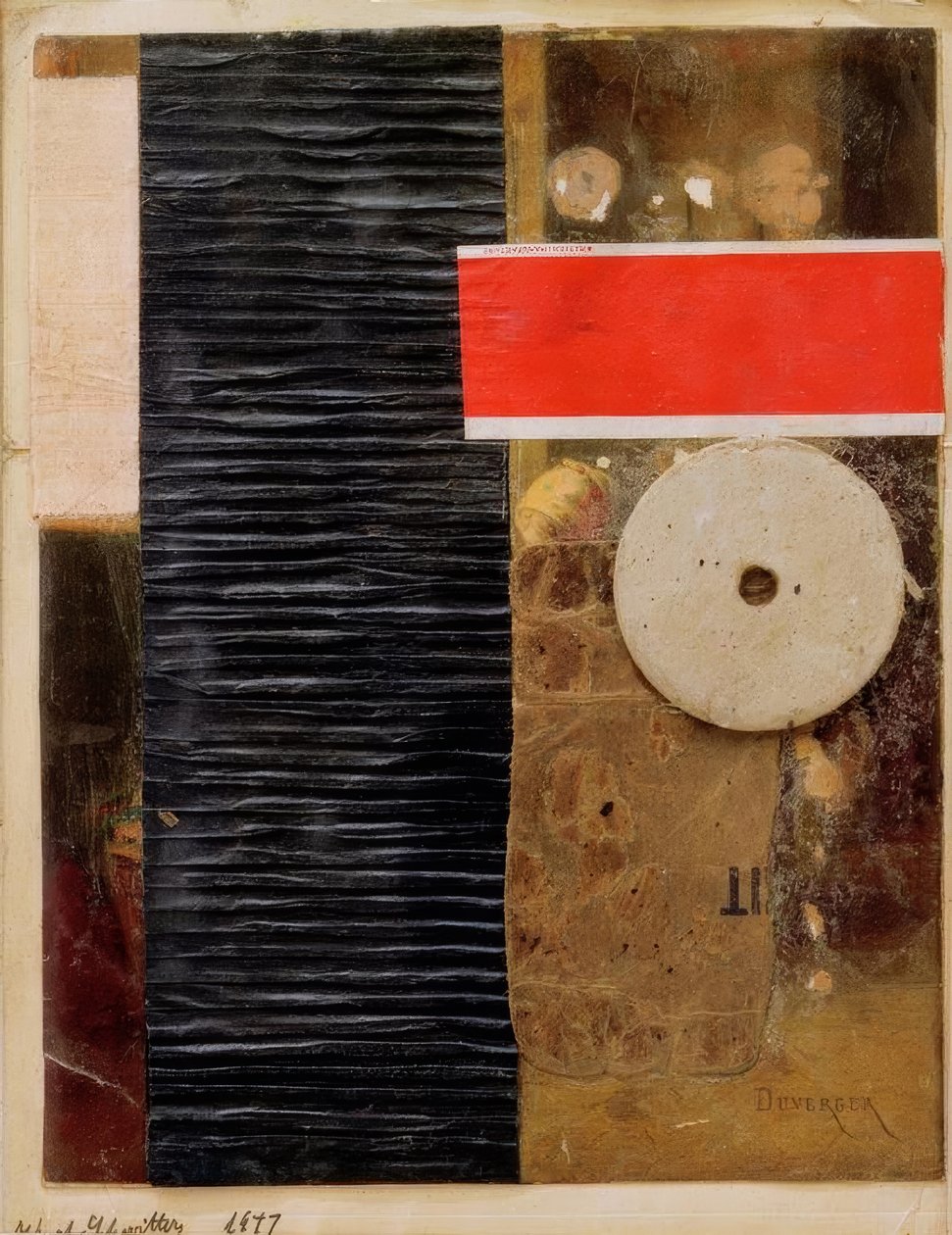 Unavngivet (Duverger) af Kurt Schwitters