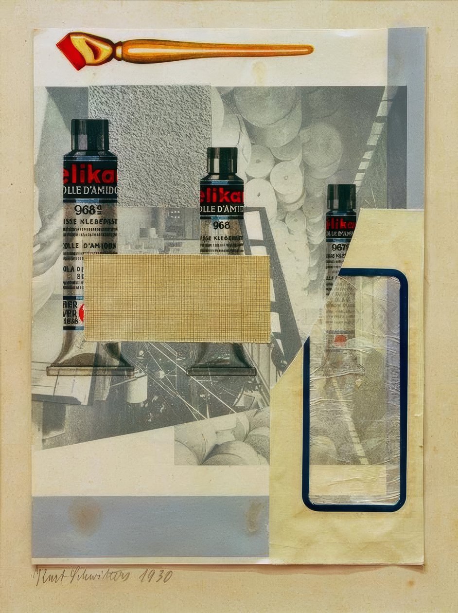 Uden titel (Elika) af Kurt Schwitters