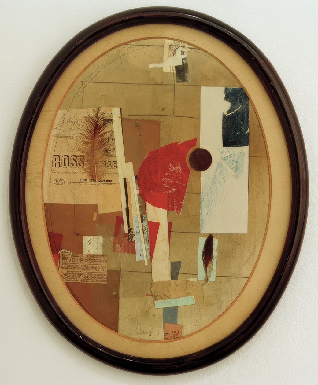 Uden titel (ROSS, med Penny) af Kurt Schwitters