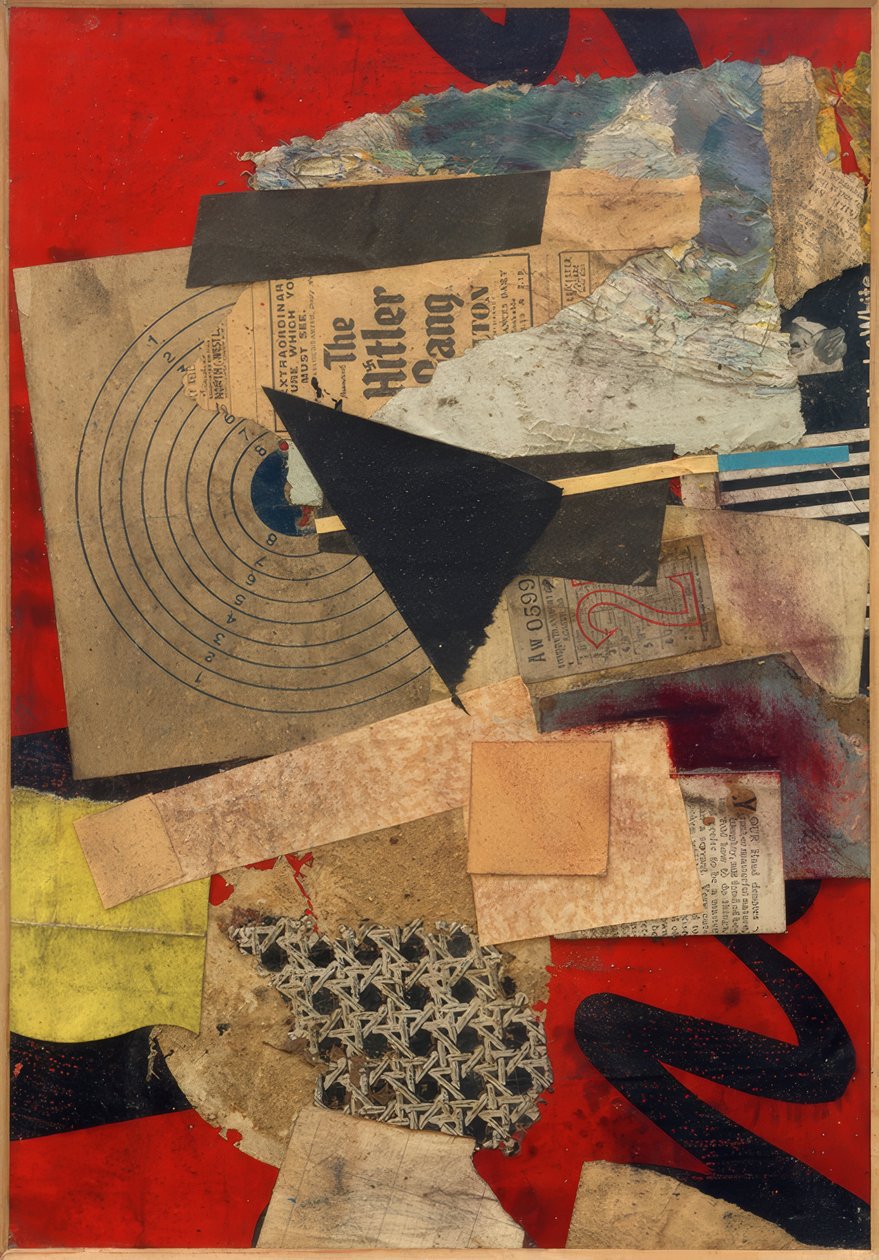 Uden titel (Hitler Banden) af Kurt Schwitters