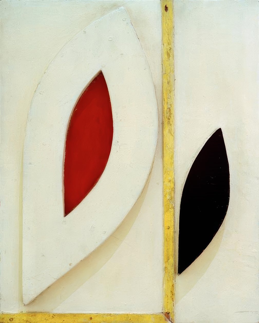 Unavngivet (hvid konstruktion) af Kurt Schwitters