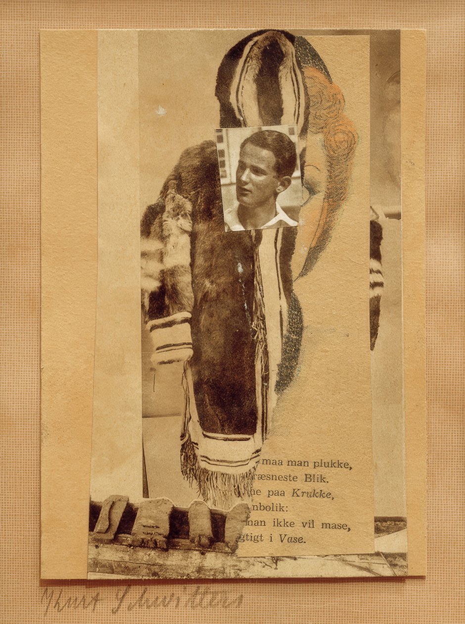 Ohne Titel (paa Krukke) af Kurt Schwitters