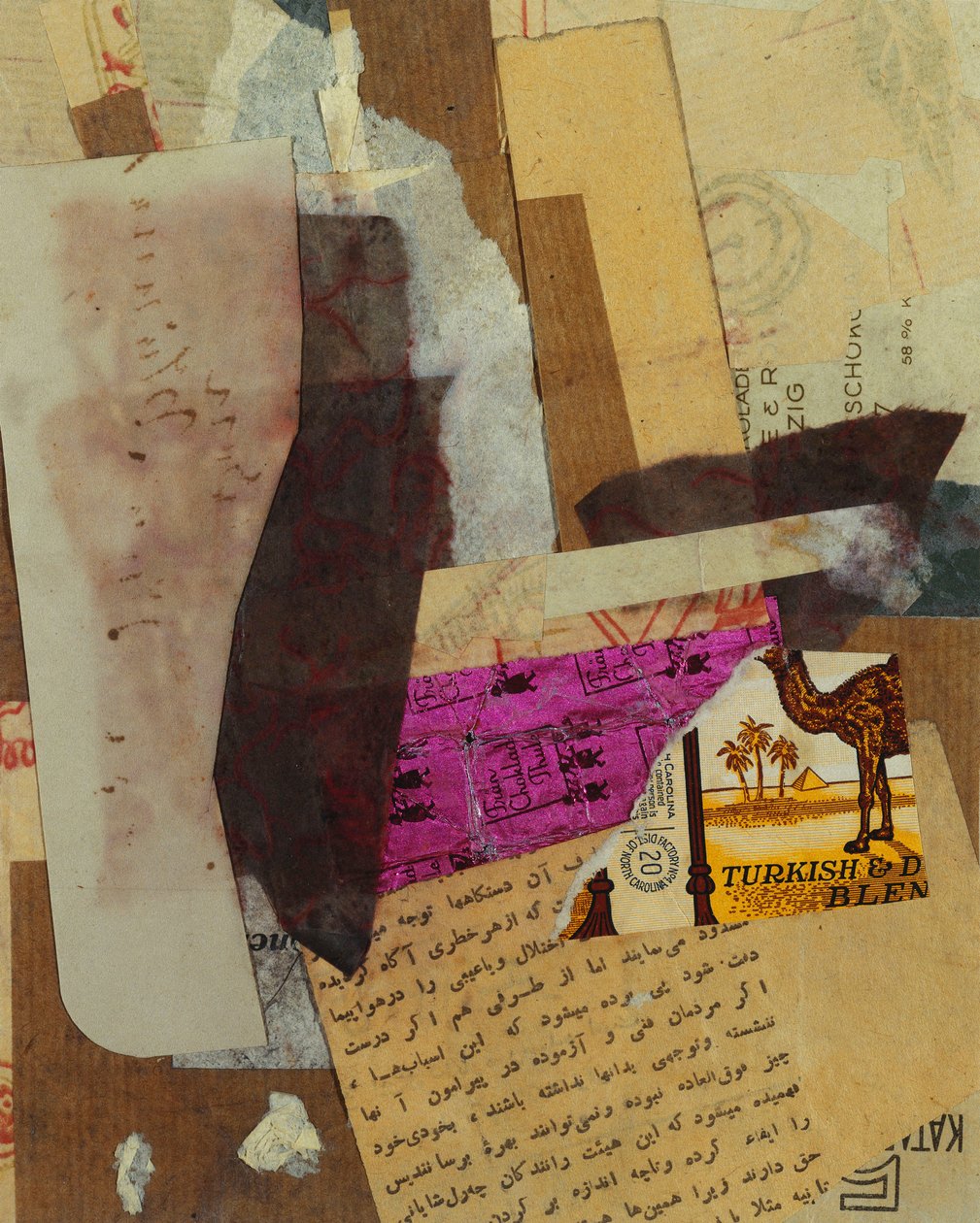 Turkish and D Blend, 1936 af Kurt Schwitters