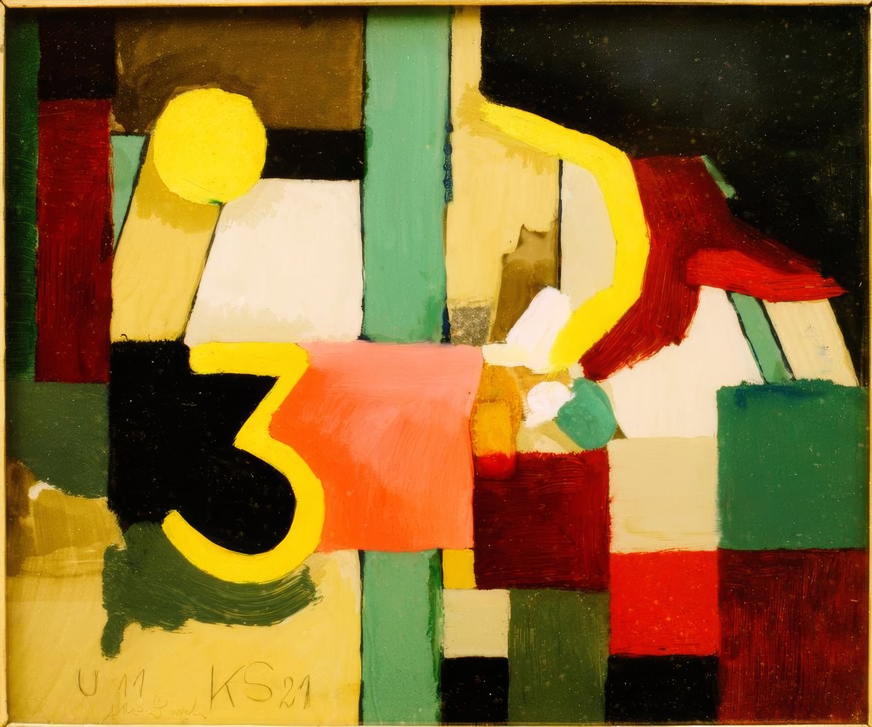 Klokken 11 af Kurt Schwitters