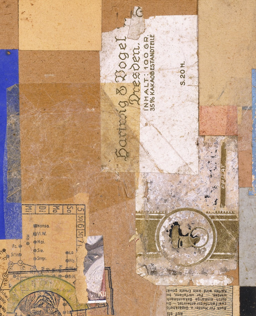 Uden titel, 1926 af Kurt Schwitters