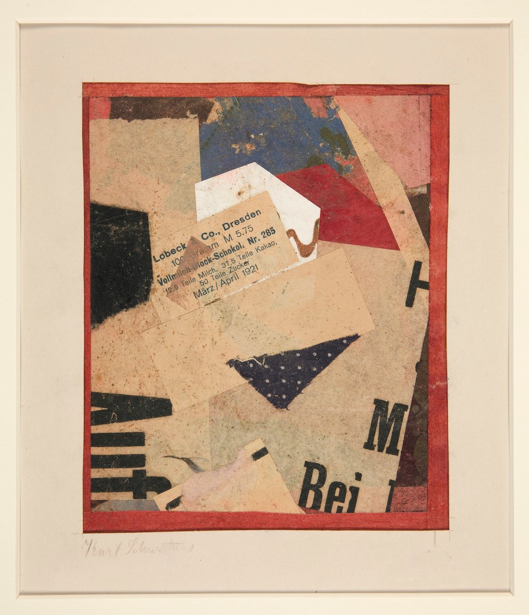 Uden titel [Lobeck & Co., Dresden] af Kurt Schwitters