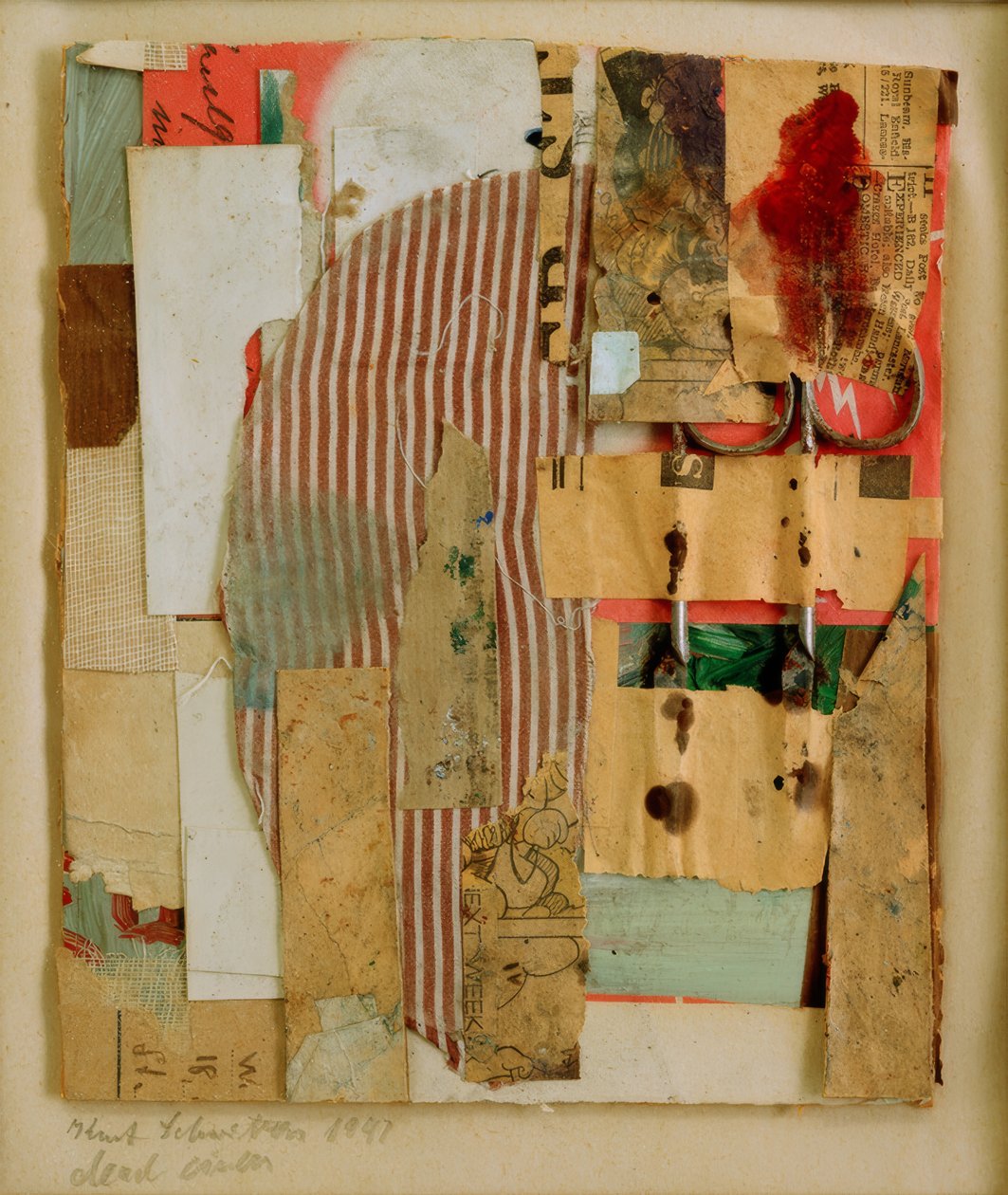 død saks af Kurt Schwitters