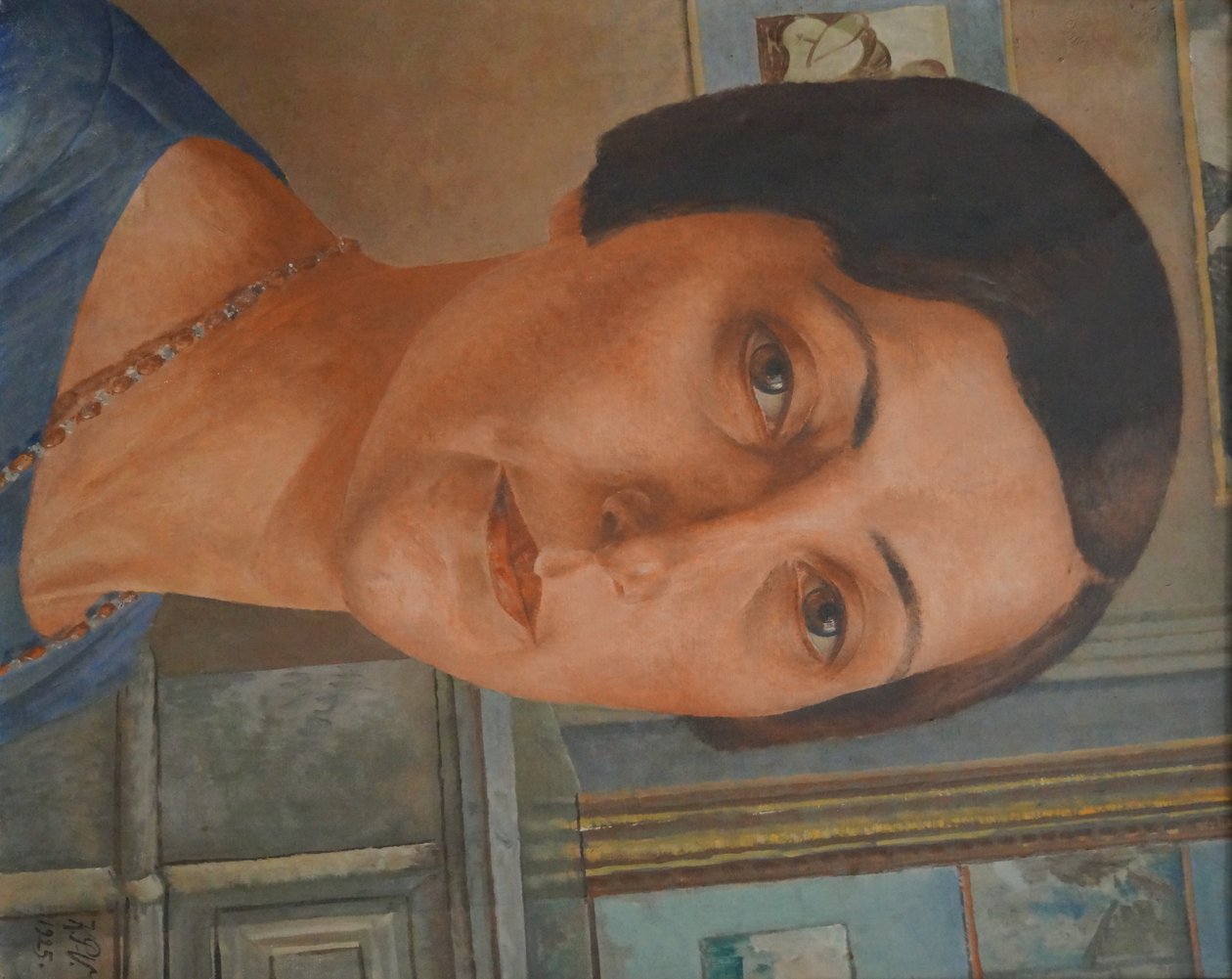 Portræt af S. Andonnikova (1925) af Kuzma Petrov Vodkin
