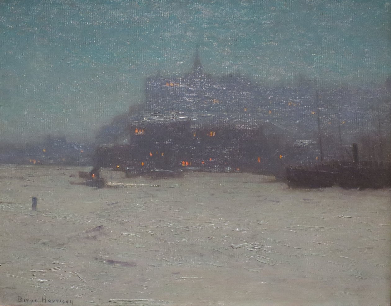 Quebec fra havnen, ca. 1910, High Museum.JPG af Lowell Birge Harrison