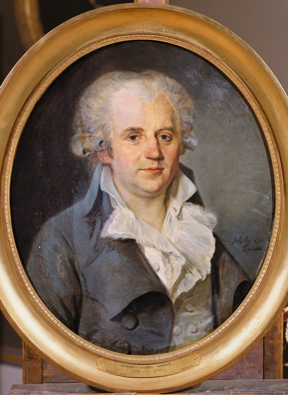 Georges-Jacques Danton, 1793 af L. L. Schilly