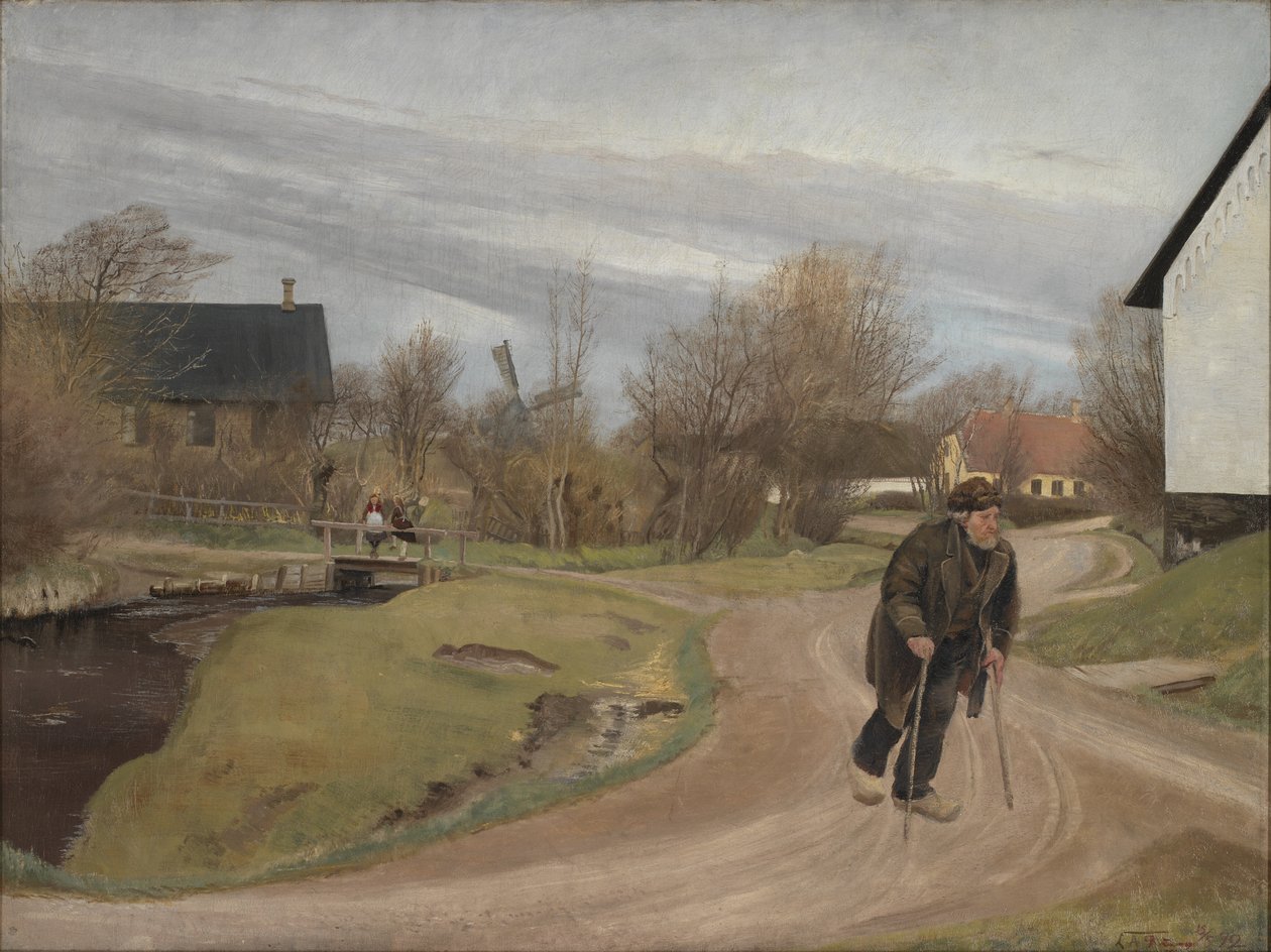 Forår i Hals, Jylland af Laurits Andersen Ring