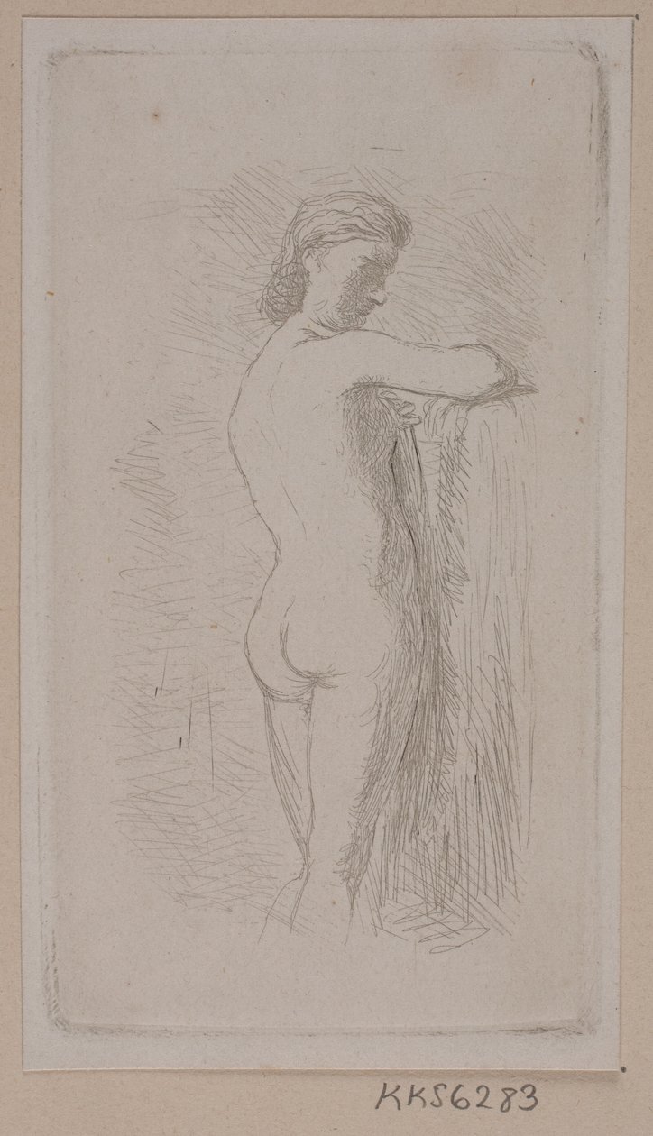 Kvindelig model af L.A. Schou