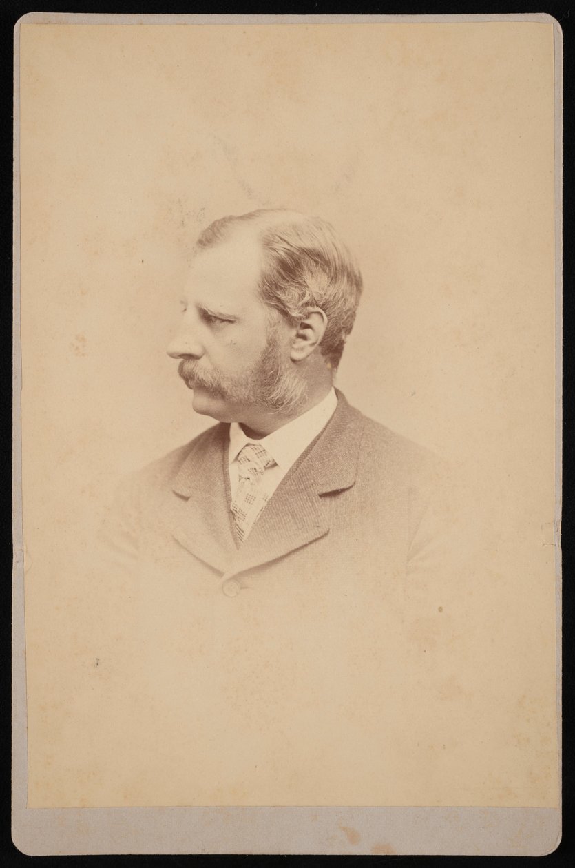 Portræt af Dr. G. Demailque, før 1876. af LH Zeyen
