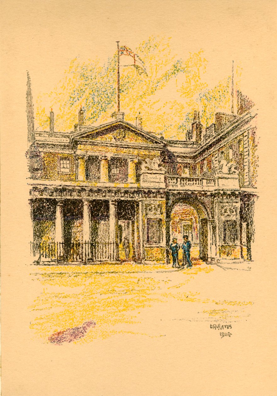 Admiralitetet, Whitehall, London, 1924. af L. A. Hayes