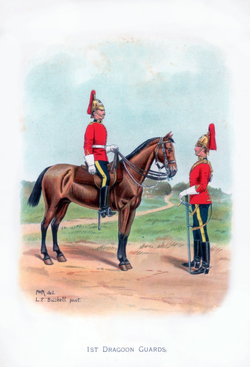 1. Dragon Guards, 1915. af L. E. Buckell