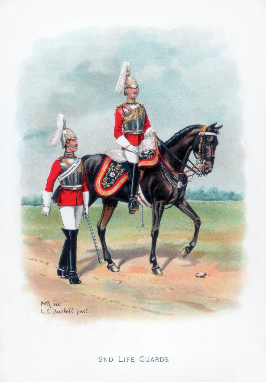 2. Livgarde, 1915. af L. E. Buckell
