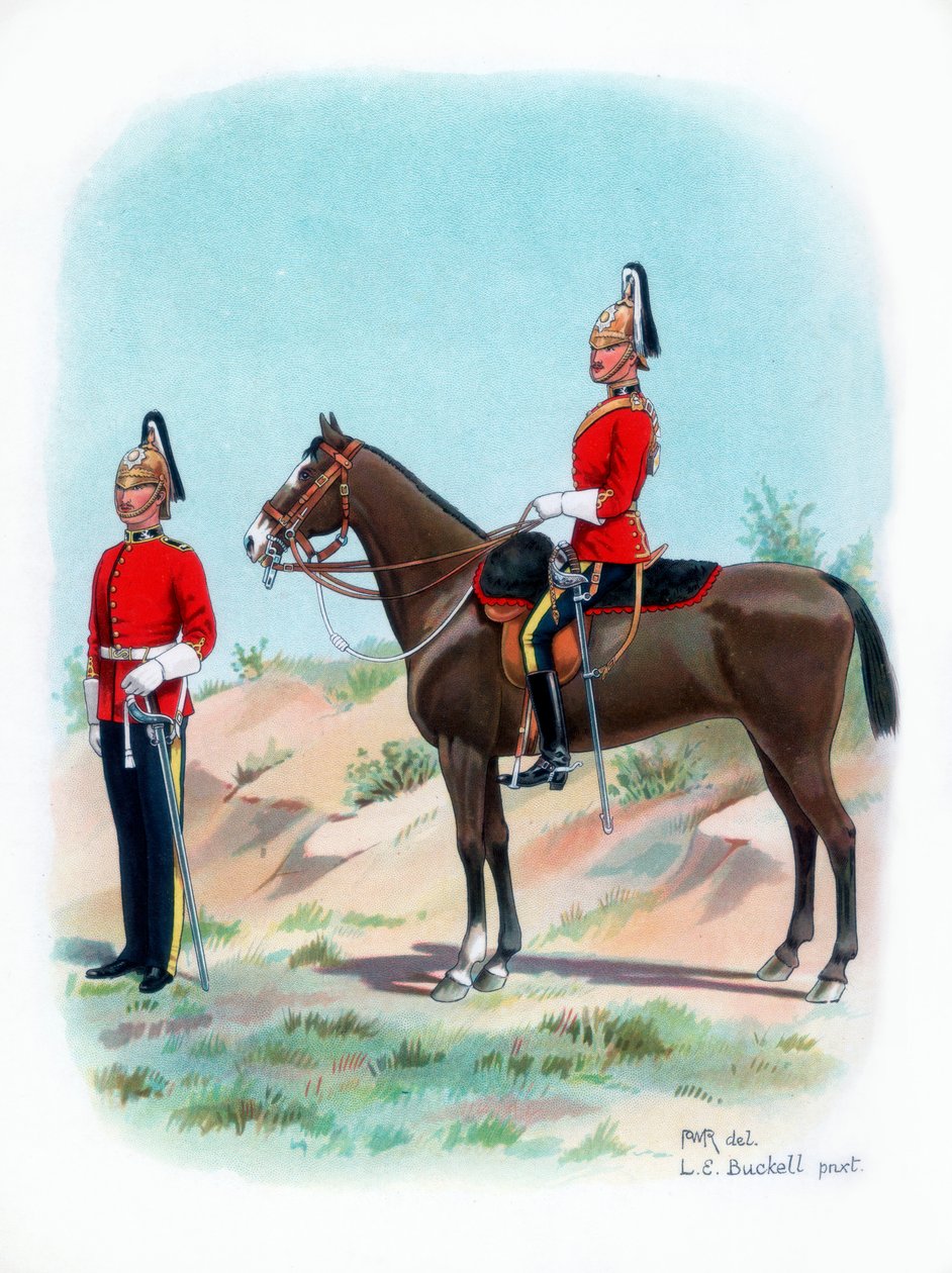 Dragevagter, 1915. af L. E. Buckell