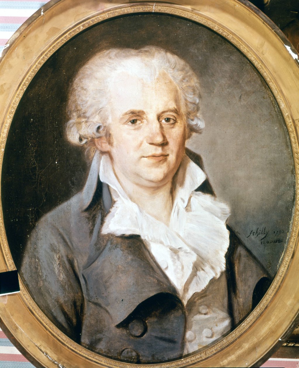 Georges Jacques Danton (1759 - 1794) af Schilly, den 12/08/1793. af L. L. Schilly