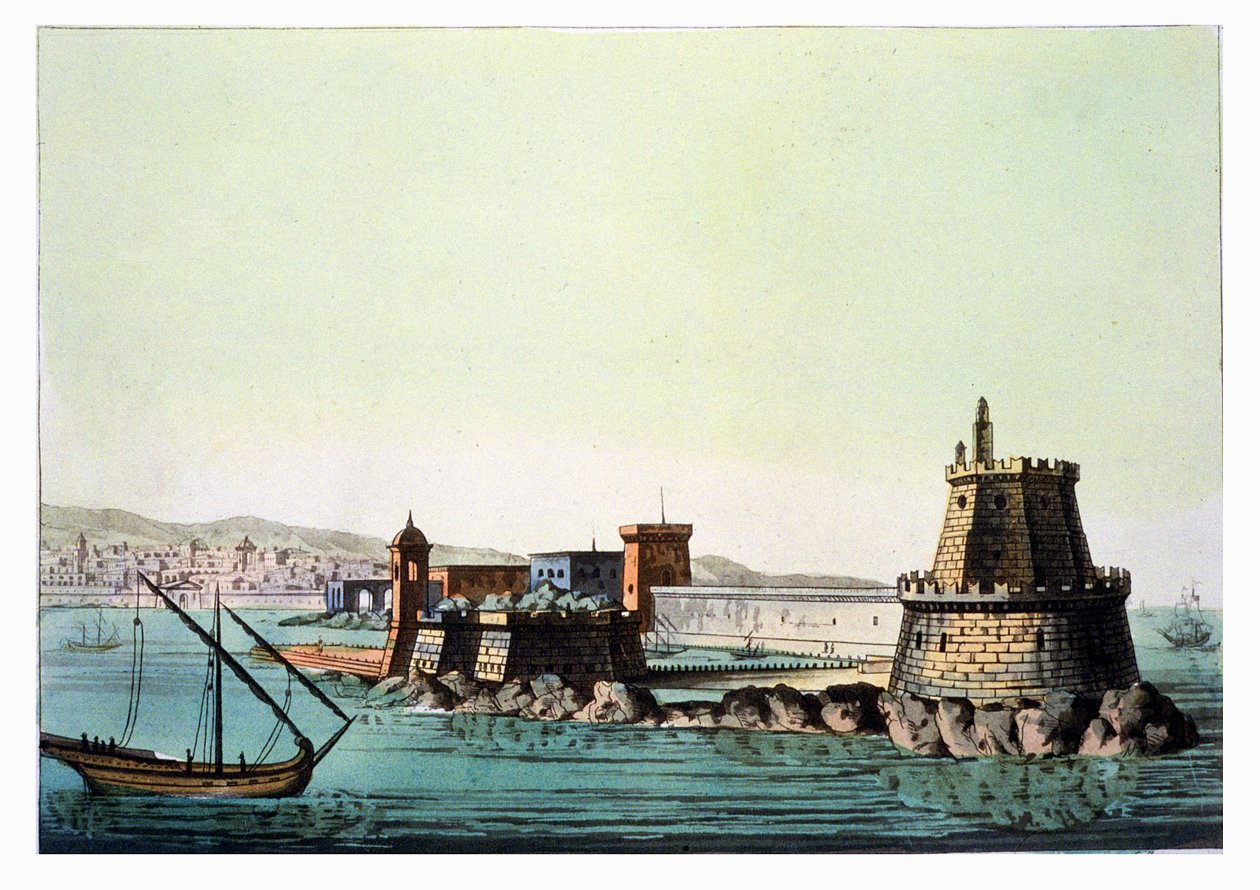Havnen og muldvarpen i Algier, plade 69 fra 