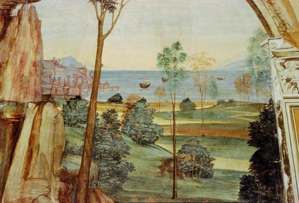 St. Benedikts liv (detaljer) af L. and Sodoma, G. Signorelli