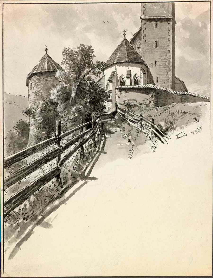 Sognekirke i Tarvisio af Ladislav Benesch