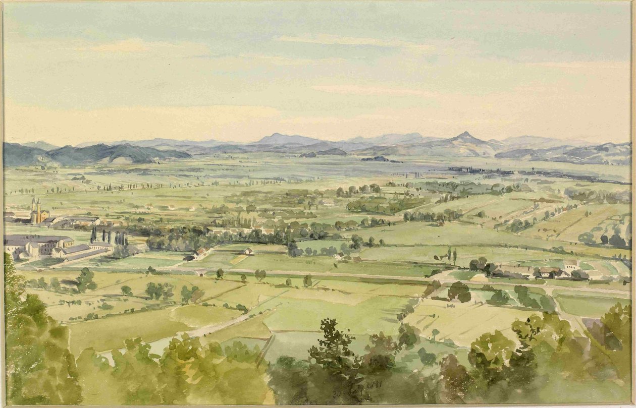 Ljubljana Marshes med Roznikan af Ladislav Benesch