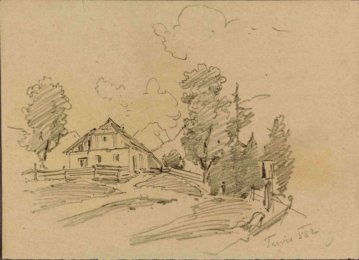 Motiv fra Trbizan af Ladislav Benesch