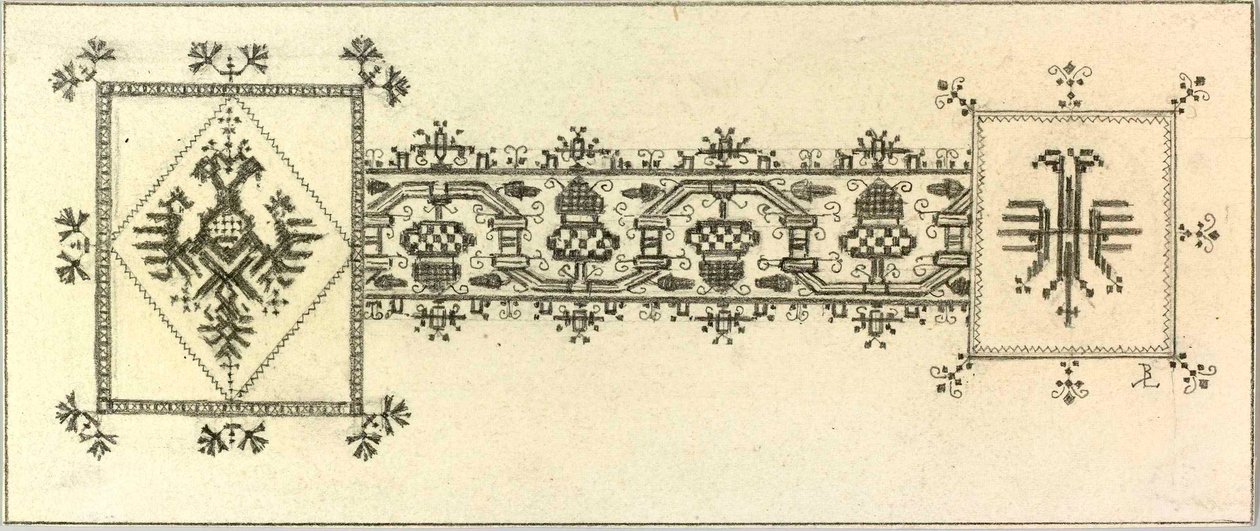 Ornament til Veseninone af Ladislav Benesch