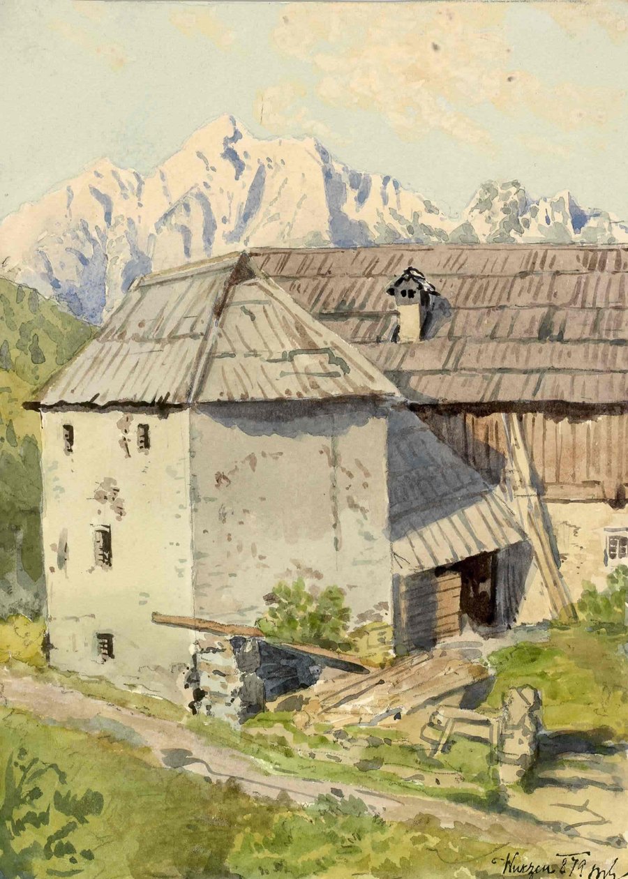 Podkoren med Ponco i baggrunden af Ladislav Benesch