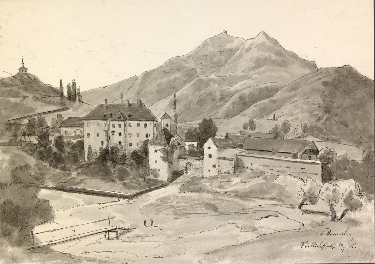 Polhov Gradec, herregård af Ladislav Benesch
