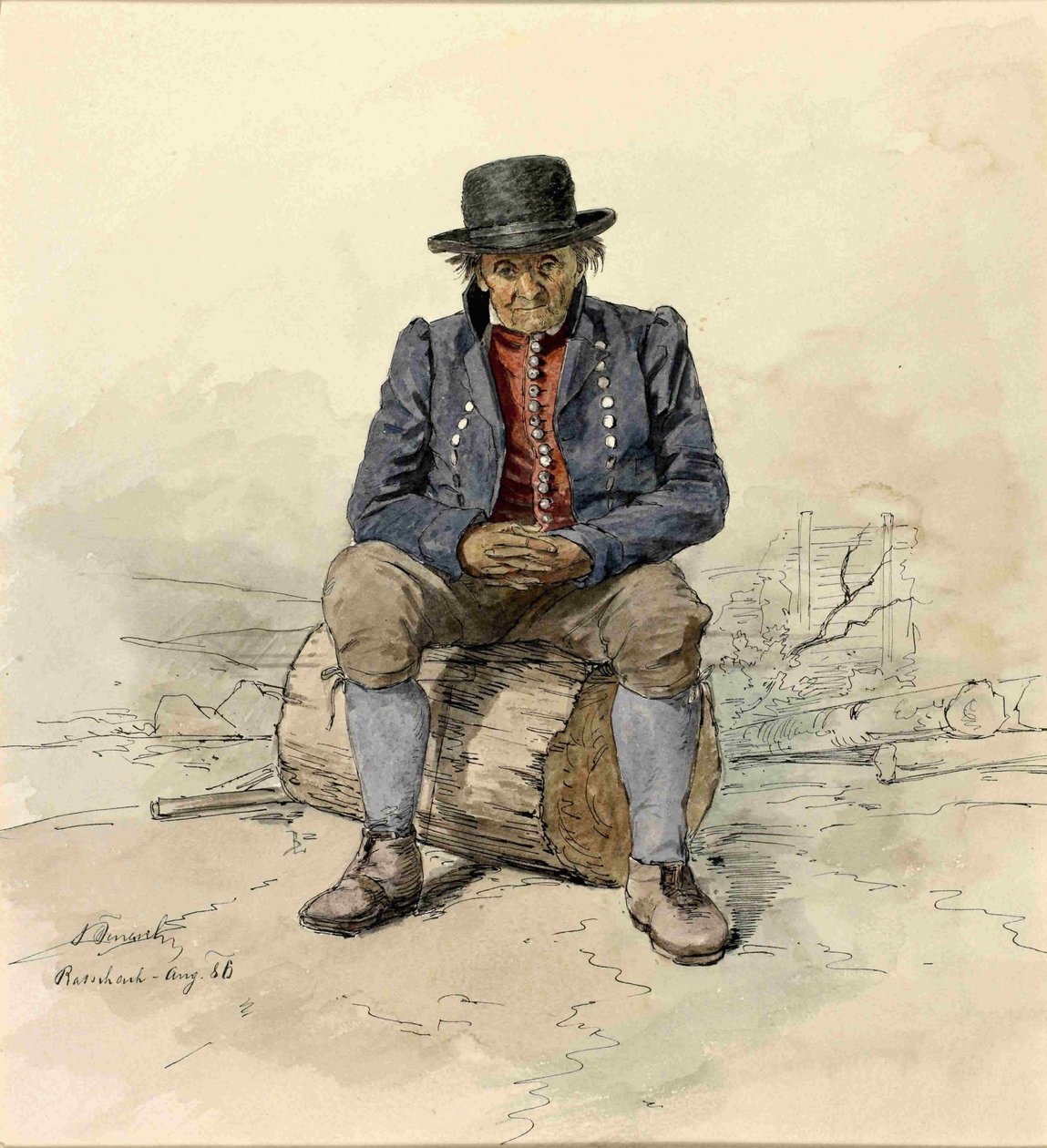 Portret sedecega Ratecanan af Ladislav Benesch