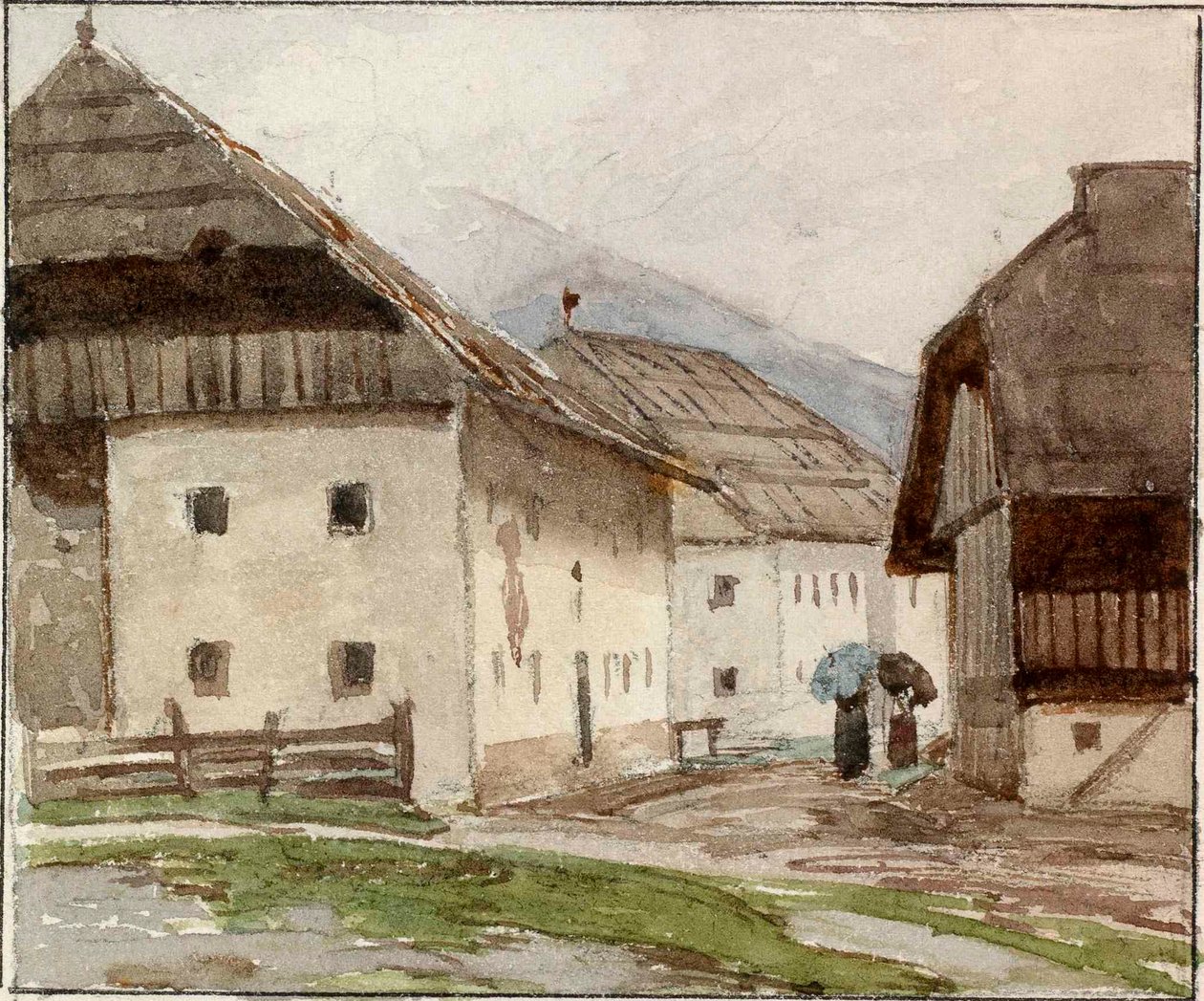  Vasca-motiv med zenama og deznikin af Ladislav Benesch