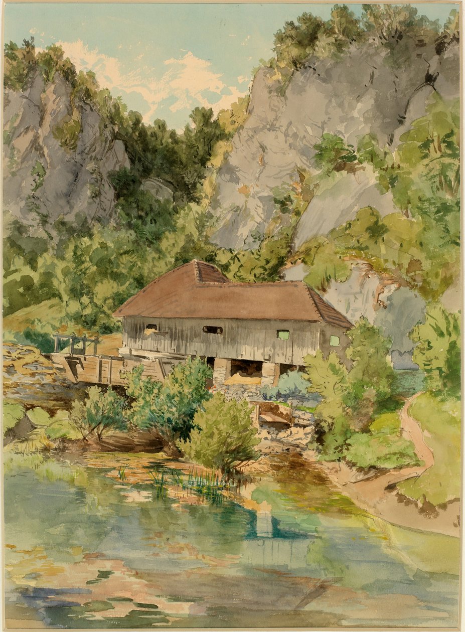 Mocilnik kilden til Ljubljanica af Ladislav Benesch