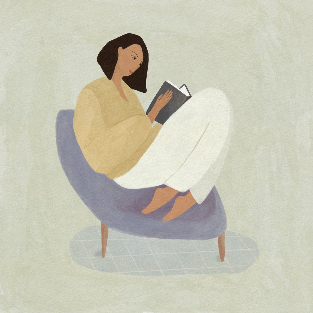 Sunday Relaxing, 2021 (digital) af Lady Ann de Borja