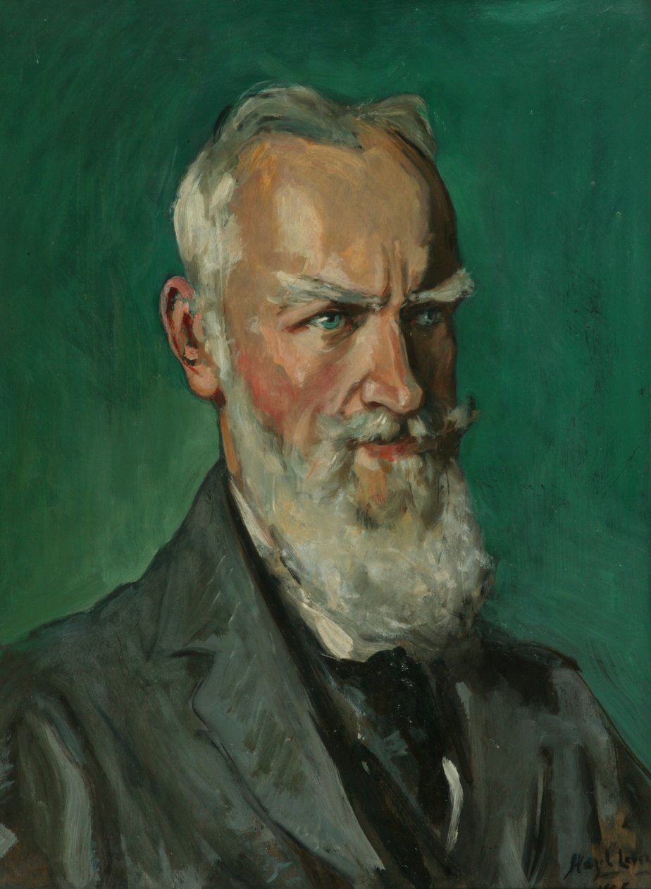 George Bernard Shaw af Lady Hazel Lavery