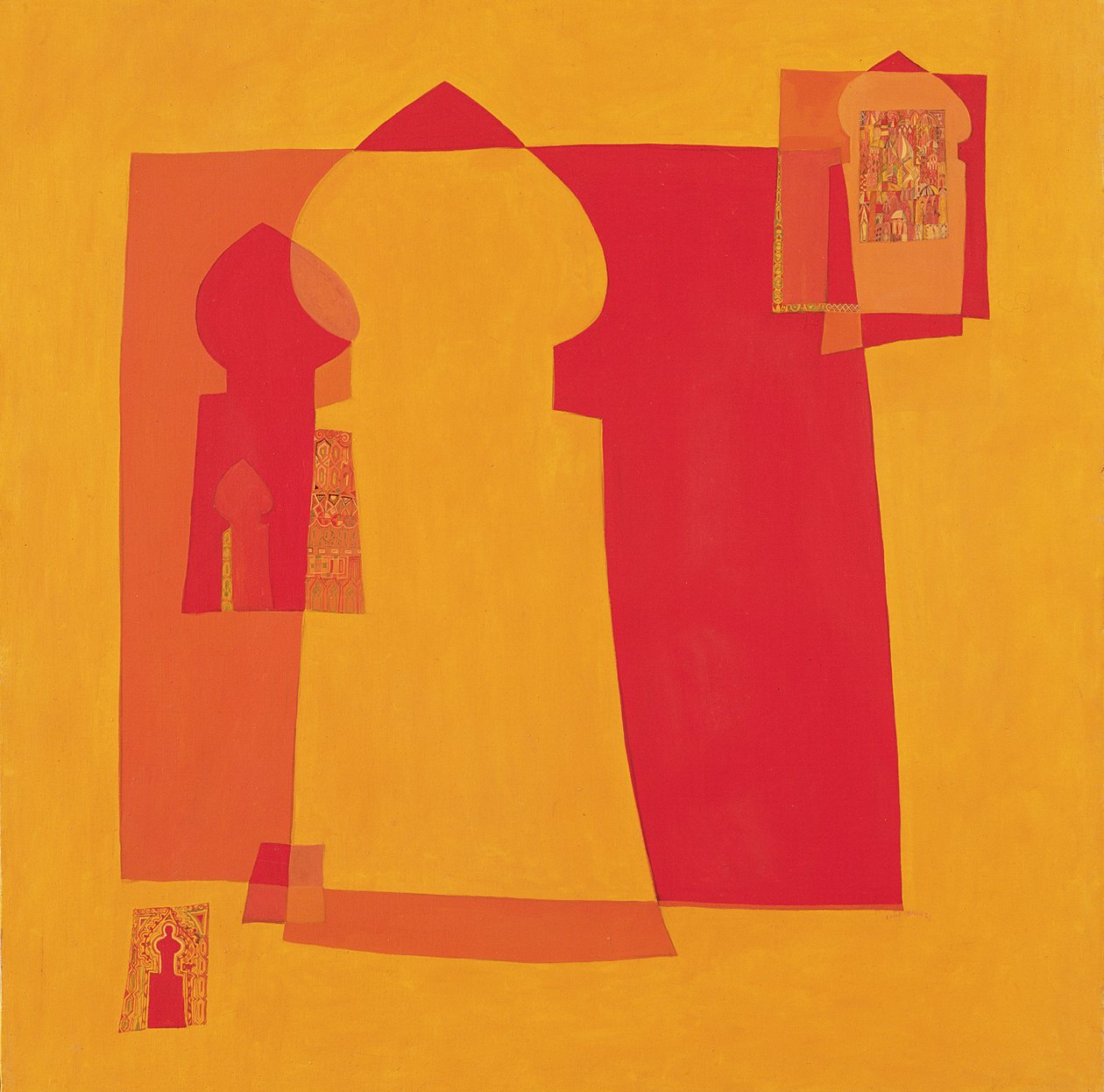 Gates, ca. 1970-02 (tryk) af Laila Shawa