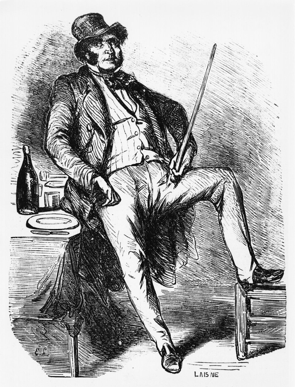 Vautrin, illustration fra 