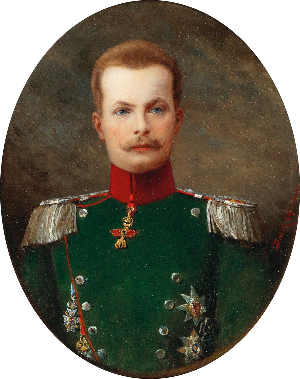 Portræt af hertug Maximilian Emanuel i Bayern 1849-1893. af Lajos Bruck