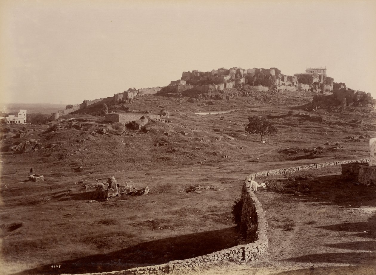 Golconda Fort af Lala Deen Dayal