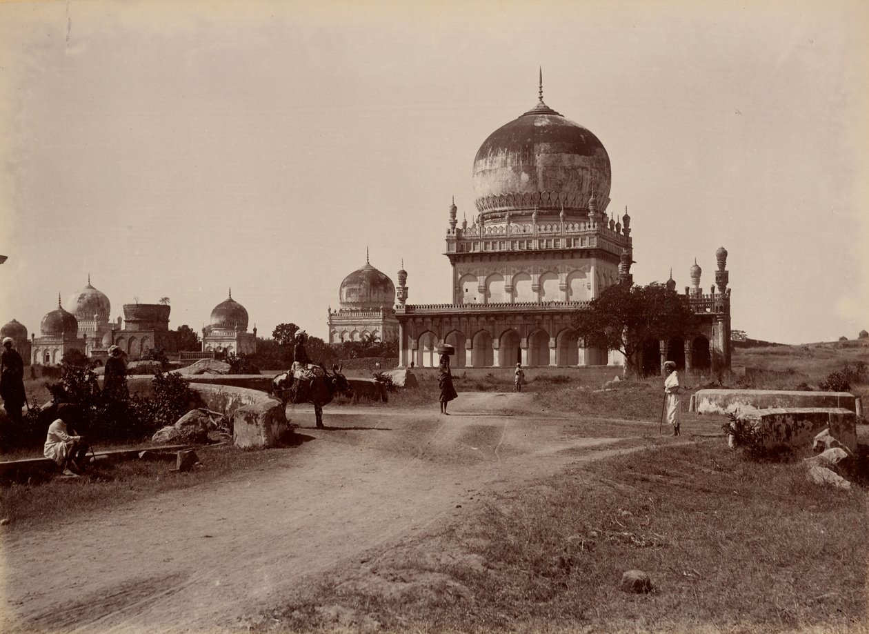 Golconda-gravene af Lala Deen Dayal