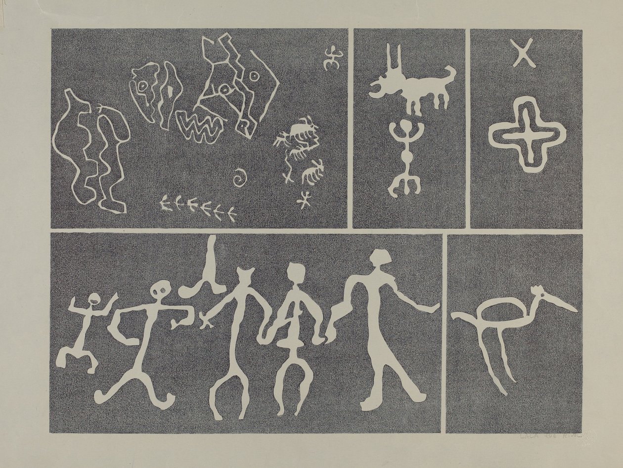 Petroglyph - Dyr af Lala Eve Rivol
