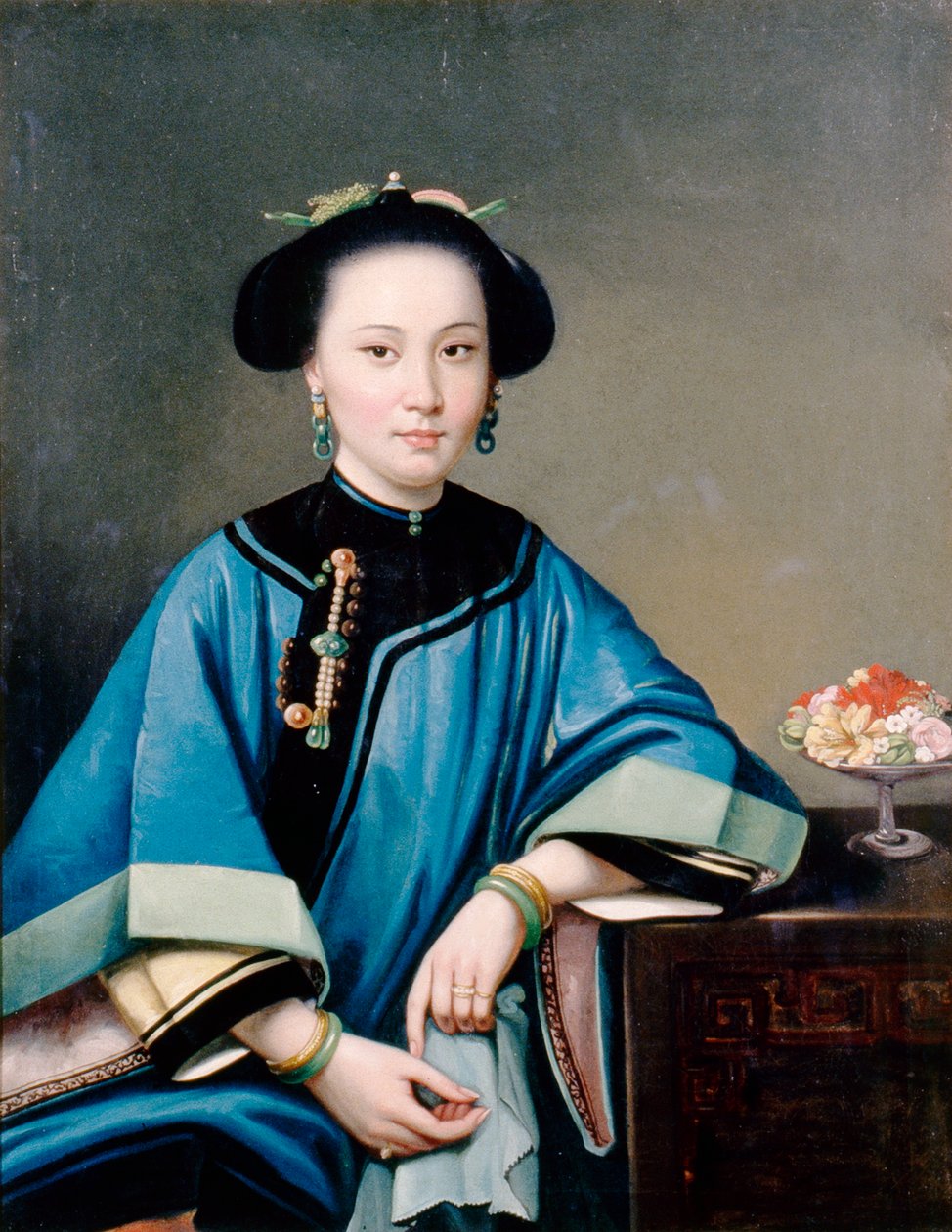 Den fjerde konkubine af Hexing (Wo Hing) af Hong Kong af Lam Qua (attr. to)