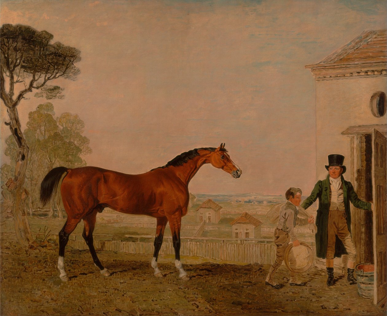 Sultan på Marquess of Exeters stutteri, Burghley House af Lambert Marshall