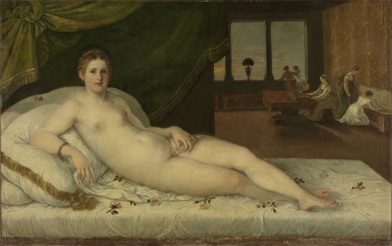 Liggende Venus, ca. 1540-60 af Lambert Sustris