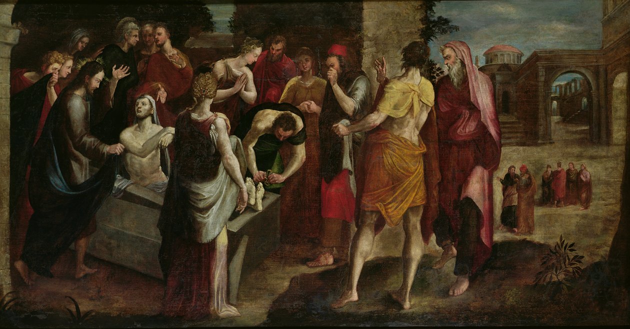 Lazarus opstandelse af Lambert Zutman